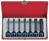 Комплект ударных торцевых насадок 1/2" King Tony 4467PP