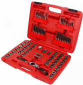 Набор метчиков и плашек Мастак 351-00075C (M3-M12)