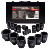 Набор торцевых ударных головок 1" Forsage F-8151MPB