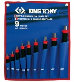 Набор выколоток с протектором King Tony 1009GPN