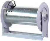 Катушка для вытяжного шланга 127 мм KraftWell KRW-ER-127