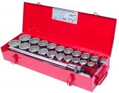 Набор торцевых головок 3/4" King Tony 6224CR