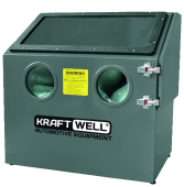 Камера пескоструйная настольная 110 л KraftWell KRW-SB110
