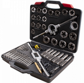 Набор метчиков и плашек Мастак 351-00051C (M6-M24)