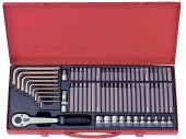 Набор вставок / бит TORX,SPLINE,HEX King Tony 5169PR