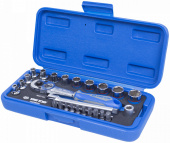 Набор торцевых головок 1/4" King Tony 2525MRE