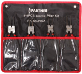 Набор съемников стопорных колец Partner PA-68-200A