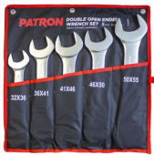 Набор ключей рожковых 32-55 мм PATRON P-5052P