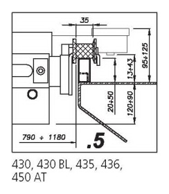 Траверса канавная пневмо-гидравлическая 4 т OMA 543A.05