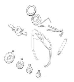 Станок балансировочный 10-24" KraftWell KRW243