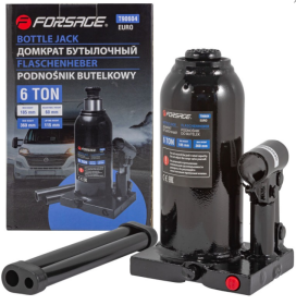 Домкрат бутылочный с клапаном 6т Forsage F-T90604(Euro)