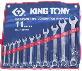 Набор комбинированных ключей King Tony 1211MR