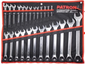 Набор ключей комбинированных 6-36 мм Patron P-5261P36