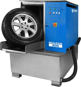 Автоматическая мойка колес гранулами Kart Wulkan 300