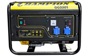 Бензогенератор CHAMPION GG3301