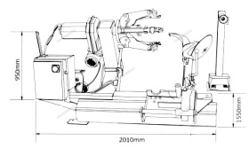 Грузовой шиномонтажный станок 14-26" Nordberg 46TRK_380V