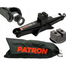 Домкрат механический ''ромб''2т  PATRON ST-2000
