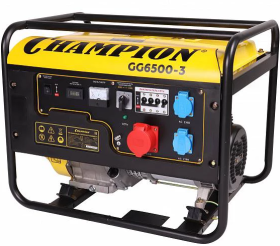 Бензогенератор (электростанцция) CHAMPION GG6500-3