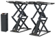 Подъемник ножничный короткий KraftWell KRW350SF/220