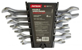Набор ключей рожковых 8-24 мм PATRON P-5062MP