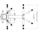 Одностоечный стационарный подъемник 3 т ATIS SL-3000