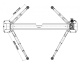 Подъемник двухстоечный 4 тонны KraftWell KRW4ML/220