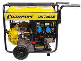 Бензогенератор сварочный CHAMPION GW200AE
