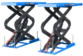 Подъёмник ножничный 3.6 тонн KraftWell KRW360SU_blue