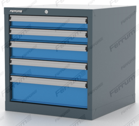 Тумба инструментальная "Premium" Ferrum 15.205-7016/5015