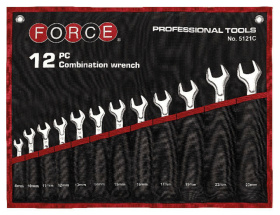 Комплект дюймовых комбинированных ключей Force 5121SC