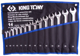 Набор комбинированных ключей King Tony 12D15MRN01