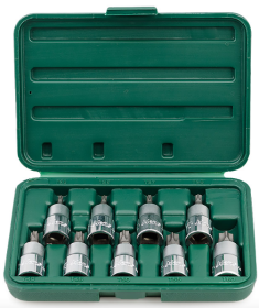 Набор торцевых головок TORX 1/2" Hans 46024-9