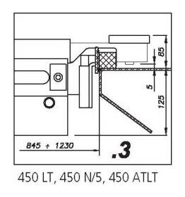 Траверса канавная пневмо-гидравлическая 2 т OMA 542A.03
