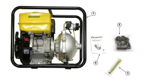 Мотопомпа для чистой воды CHAMPION GHP40-2