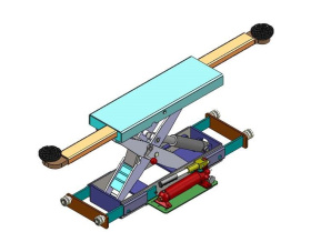 Траверса гидравлическая  2 тонны KraftWell KRWJ2N