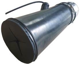 Насадка газоприемная круглая 102 мм KraftWell KRW-EN-102R