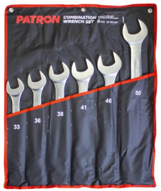 Набор ключей комбинированных 33-50 мм PATRON P-5061P