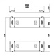 Подъемник ножничный короткий KraftWell KRW350SF/220