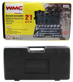 Набор торцевых головок 3/4 WMC TOOLS WMC-6201B
