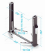 Подъемник двухстоечный 4500 кг Nordberg N4124A-4,5T