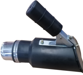 Насадка газоприемная круглая 76 мм KraftWell KRW-EN-76X