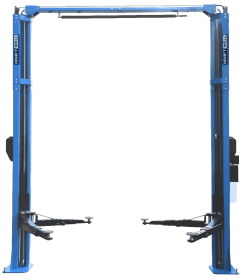 Подъемник двухстоечный 4.2 тонны KraftWell KRW4.2EA_blue