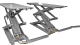 Подъемник ножничный короткий напольный KraftWell KRW3FS