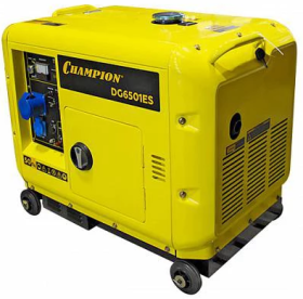 Генератор дизельный Champion DG6501ES +ATS