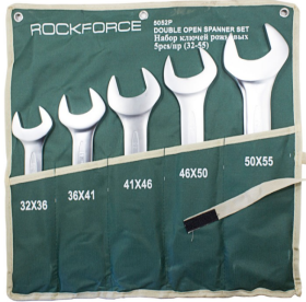 Набор рожковых гаечных ключей Rock FORCE RF-5052P