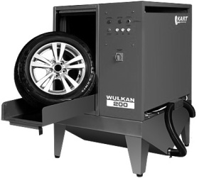Автоматическая мойка колес гранулами Kart Wulkan 200