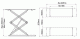 Ножничный напольный подъемник 3т Atis S320