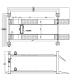 Подъемник четырехстоечный 5.5 тонн KraftWell KRW5.5
