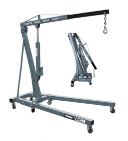 Кран гаражный складной 1 тонна KraftWell KRWC1