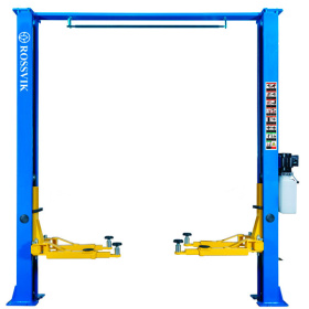 Автоподъемник двухстоечный 4 тонны ROSSVIK V2-4L/380B